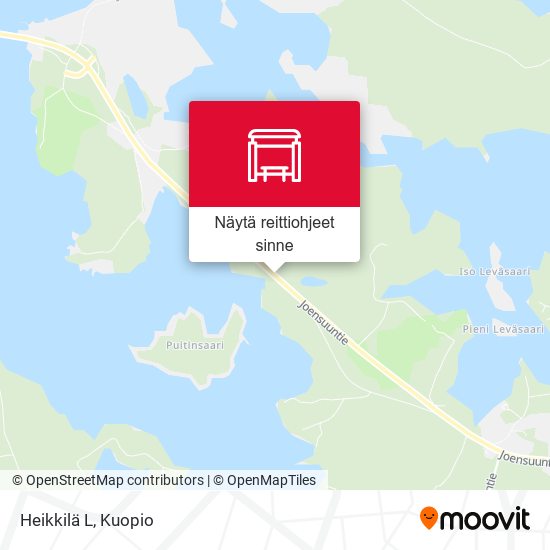 Heikkilä L kartta