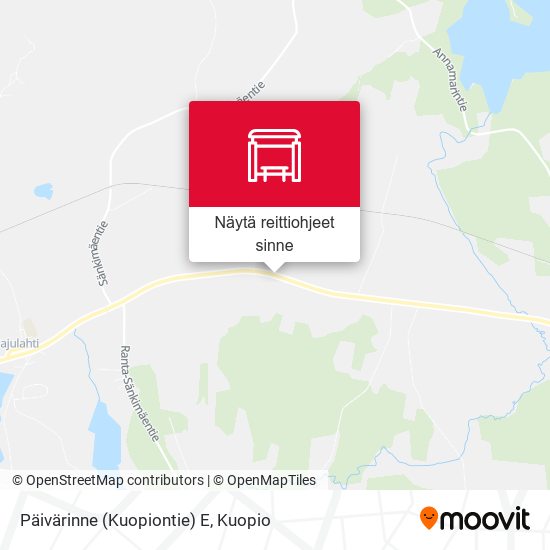 Päivärinne (Kuopiontie) E kartta