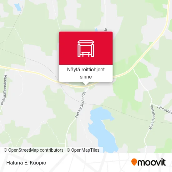 Haluna E kartta