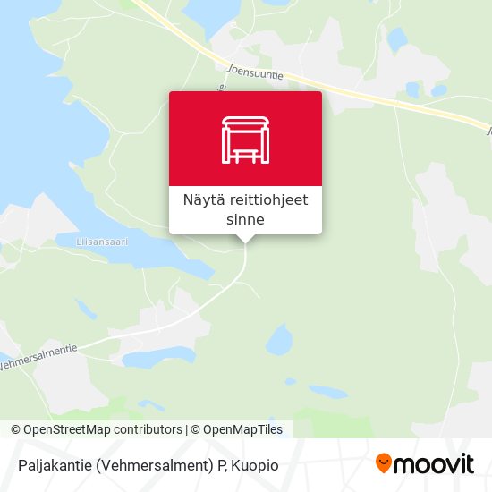 Paljakantie (Vehmersalment) P kartta