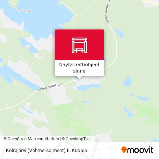 Koirajärvi (Vehmersalment) E kartta