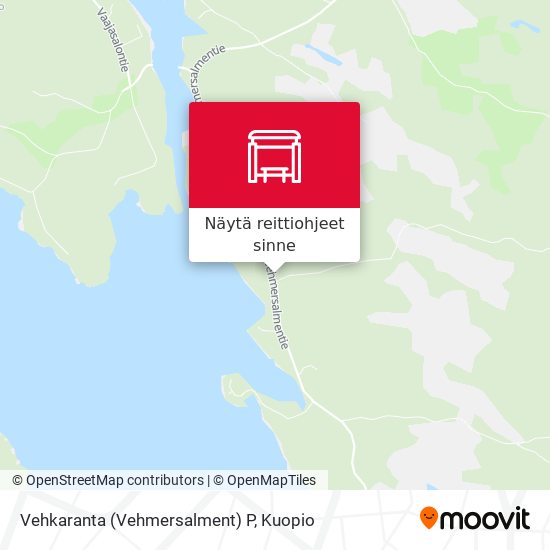 Vehkaranta (Vehmersalment) P kartta