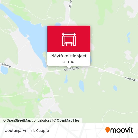 Joutenjärvi Th I kartta