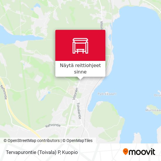 Tervapurontie (Toivala) P kartta
