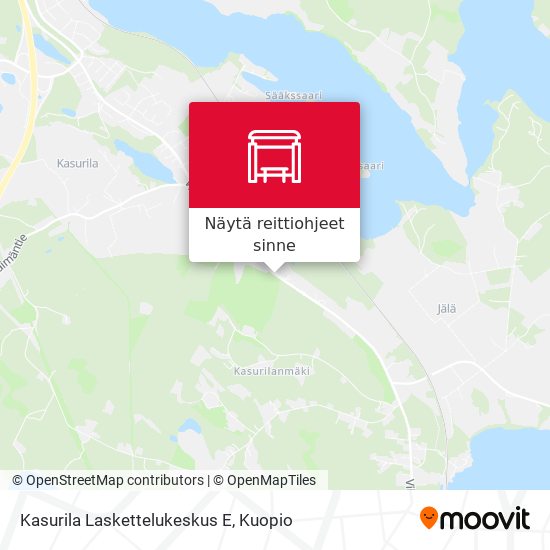 Kasurila Laskettelukeskus E kartta
