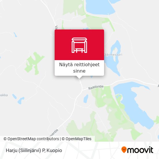 Harju (Siilinjärvi) P kartta