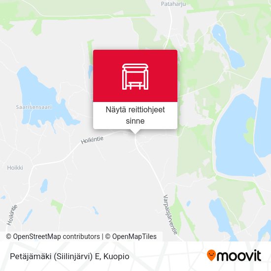 Petäjämäki (Siilinjärvi) E kartta