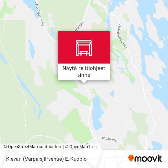 Kievari (Varpaisjärventie) E kartta