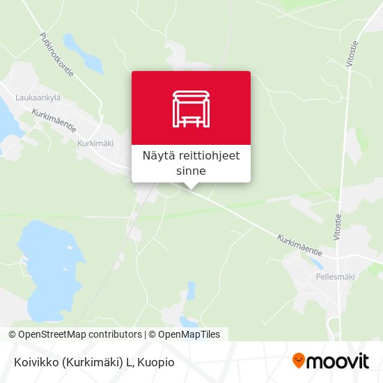 Koivikko (Kurkimäki) L kartta