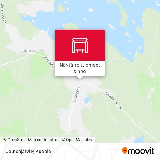 Joutenjärvi P kartta