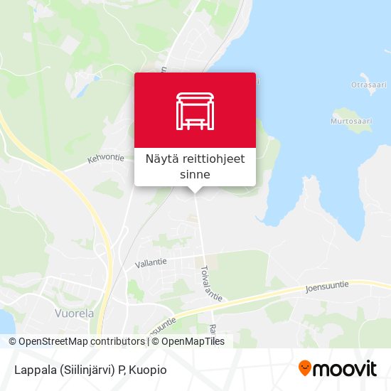 Lappala (Siilinjärvi) P kartta