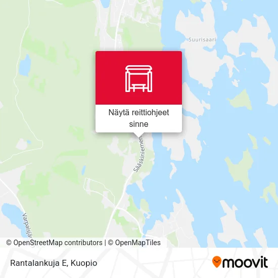 Rantalankuja E kartta