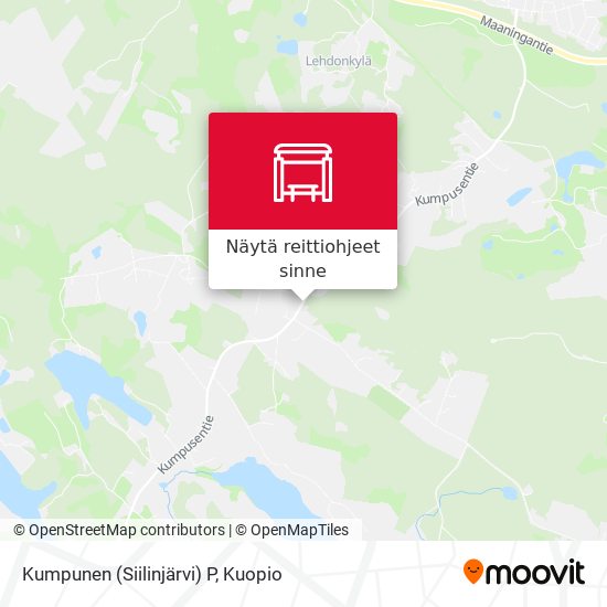 Kumpunen (Siilinjärvi) P kartta
