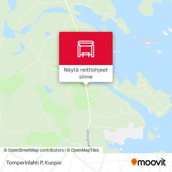 Tomperinlahti P kartta