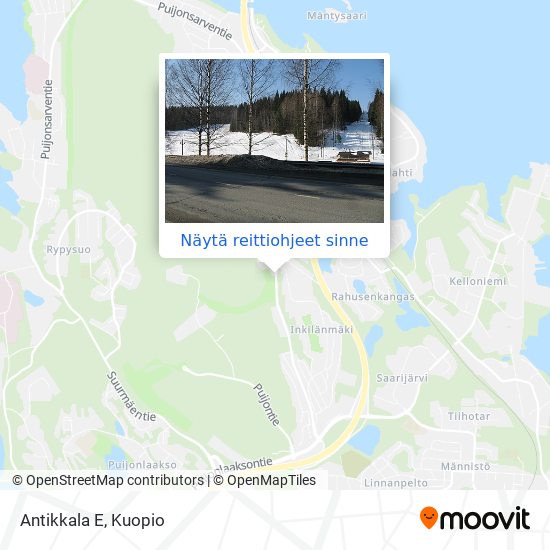 Kuinka päästä kohteeseen Antikkala E paikassa Kuopio kulkuvälineellä Bussi?