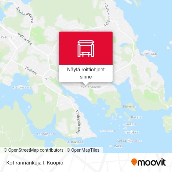 Kotirannankuja I kartta