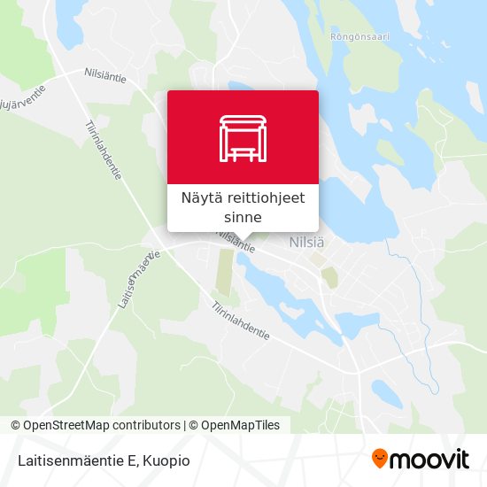 Laitisenmäentie E kartta