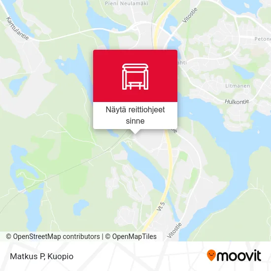 Matkus P kartta