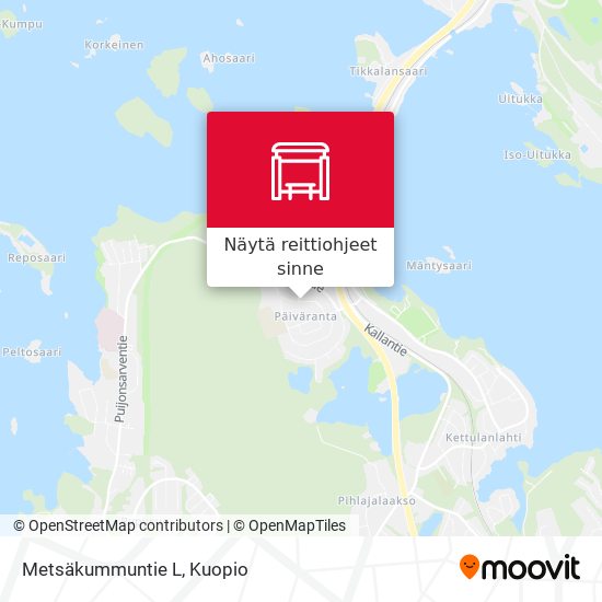 Metsäkummuntie L kartta