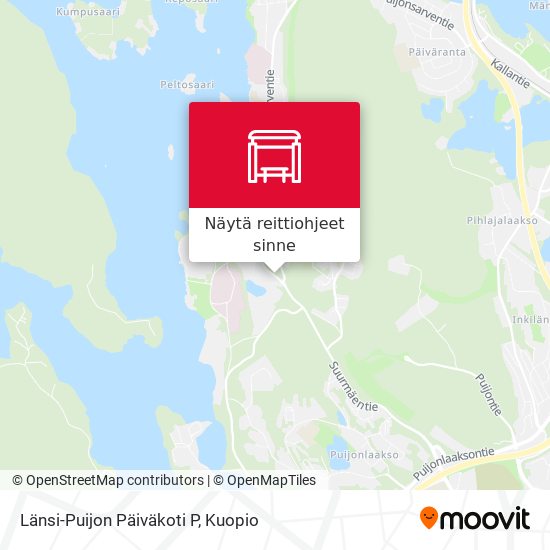Länsi-Puijon Päiväkoti P kartta