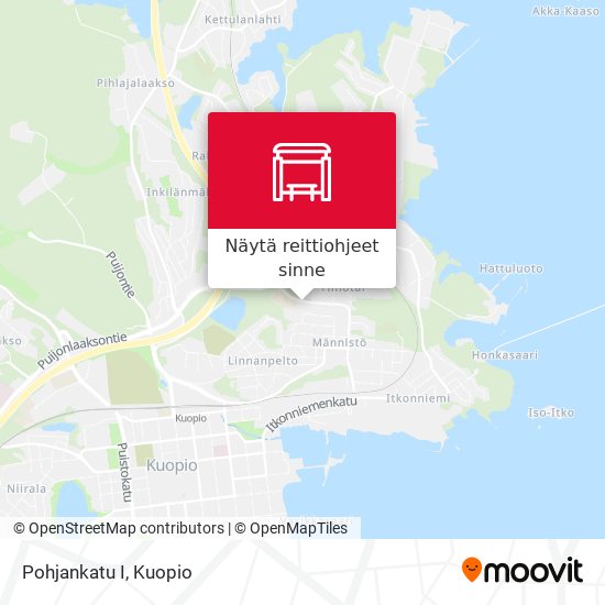 Pohjankatu I kartta