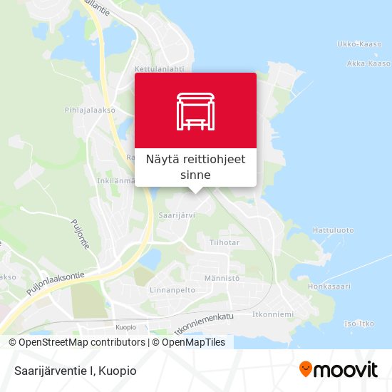 Kuinka päästä kohteeseen Saarijärventie I paikassa Kuopio kulkuvälineellä  Bussi?