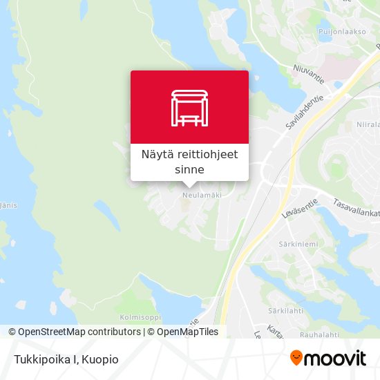 Tukkipoika I kartta