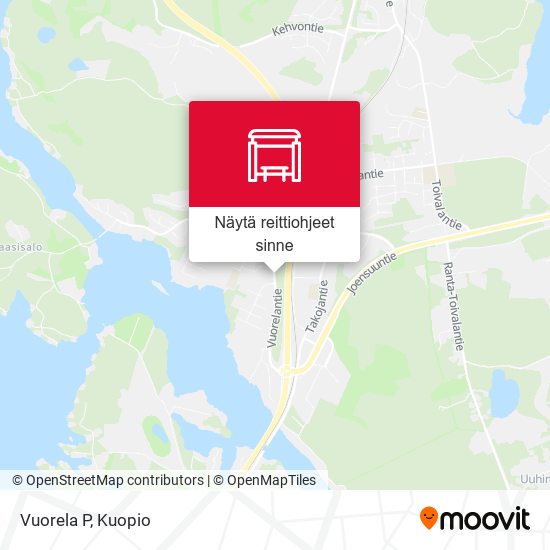 Kuinka päästä kohteeseen Vuorela P paikassa Siilinjärvi kulkuvälineellä  Bussi?