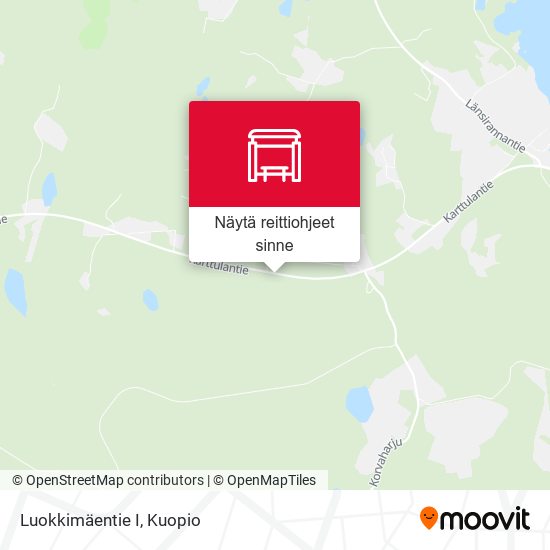 Luokkimäentie I kartta