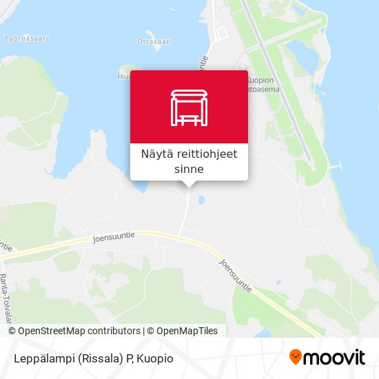 Leppälampi (Rissala) P kartta