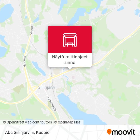 Abc Siilinjärvi E kartta
