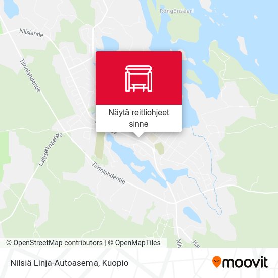 Nilsiä Linja-Autoasema kartta