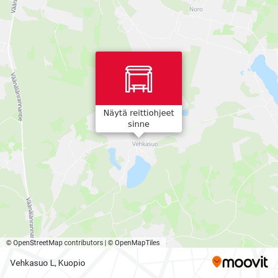 Vehkasuo L kartta