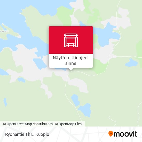 Ryönäntie Th L kartta
