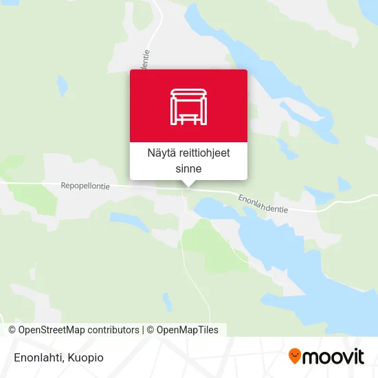 Enonlahti kartta