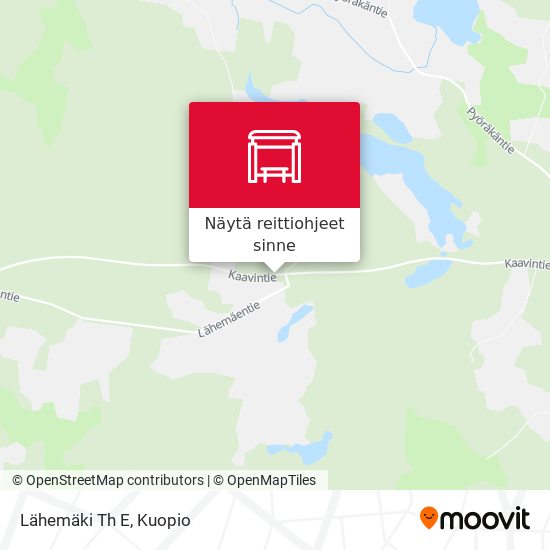 Lähemäki Th  E kartta