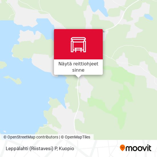 Leppälahti (Riistavesi)  P kartta