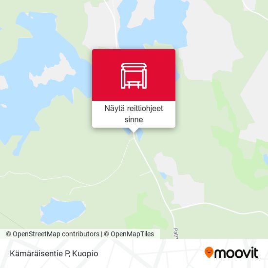 Kämäräisentie  P kartta