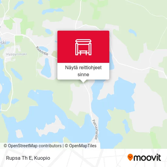 Rupsa Th  E kartta