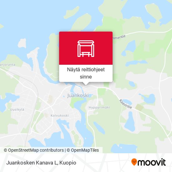 Kuinka päästä kohteeseen Juankosken Kanava L paikassa Juankoski  kulkuvälineellä Bussi?