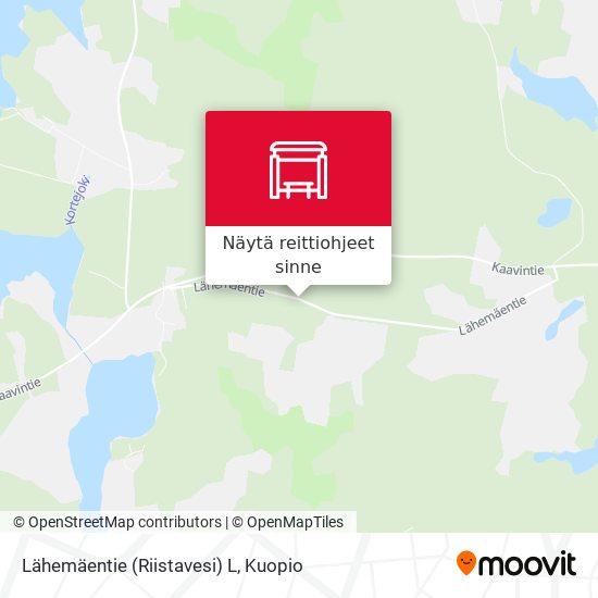 Lähemäentie (Riistavesi)  L kartta