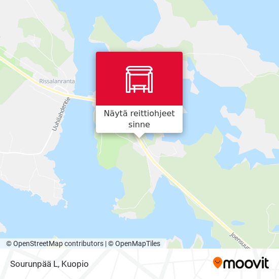 Sourunpää L kartta