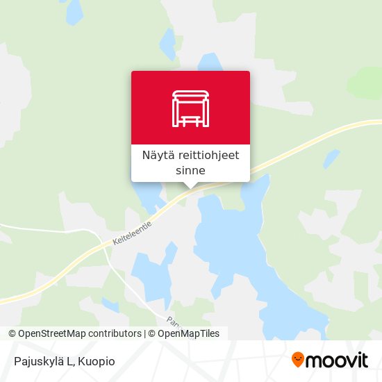 Pajuskylä L kartta