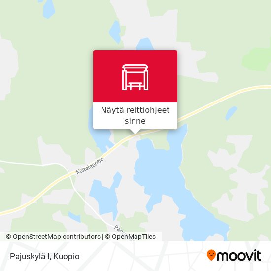 Pajuskylä I kartta