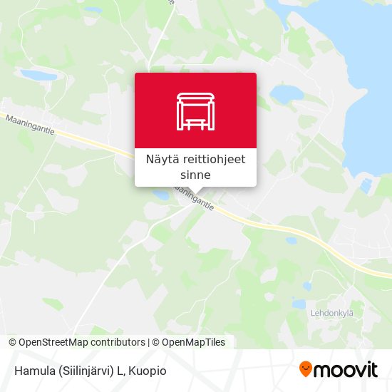 Hamula (Siilinjärvi) L kartta