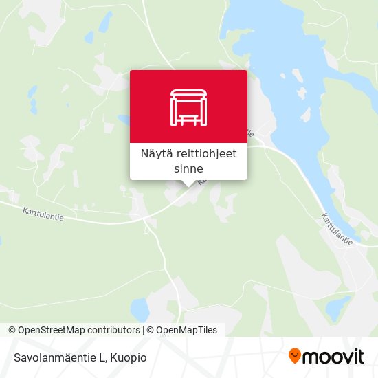 Savolanmäentie L kartta