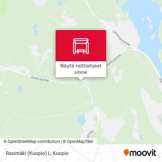 Rasimäki (Kuopio) L kartta