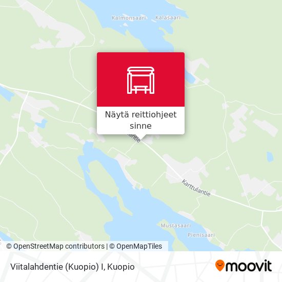 Viitalahdentie (Kuopio) I kartta
