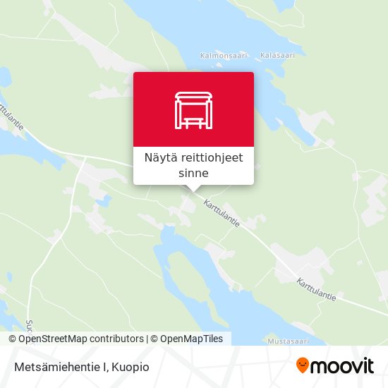 Metsämiehentie I kartta