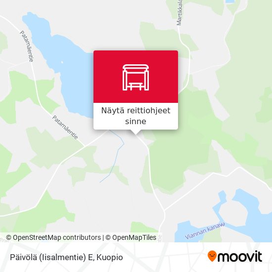 Päivölä (Iisalmentie) E kartta